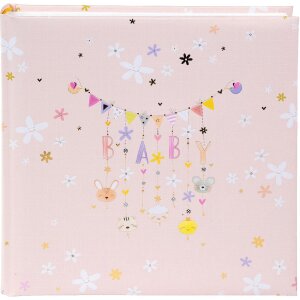 Album foto Goldbuch Lullaby Line Girl 25x25 cm Bianco