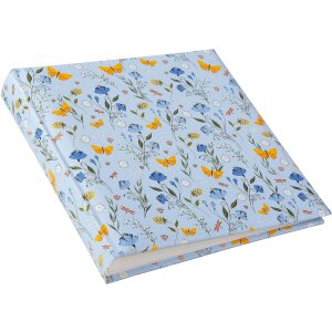 Album foto Goldbuch Secret Garden Blue 25x25 cm 60 pagine stampaggio oro