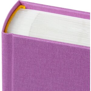 Album foto Goldbuch Bella Vista Lavanda 25x25 cm con protezione in canapa e pergamin
