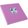 Album foto Goldbuch Bella Vista Lavanda 25x25 cm con protezione in canapa e pergamin