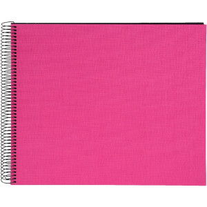 Album a spirale Goldbuch Bella Vista Electric Fuchsia 35x30 cm