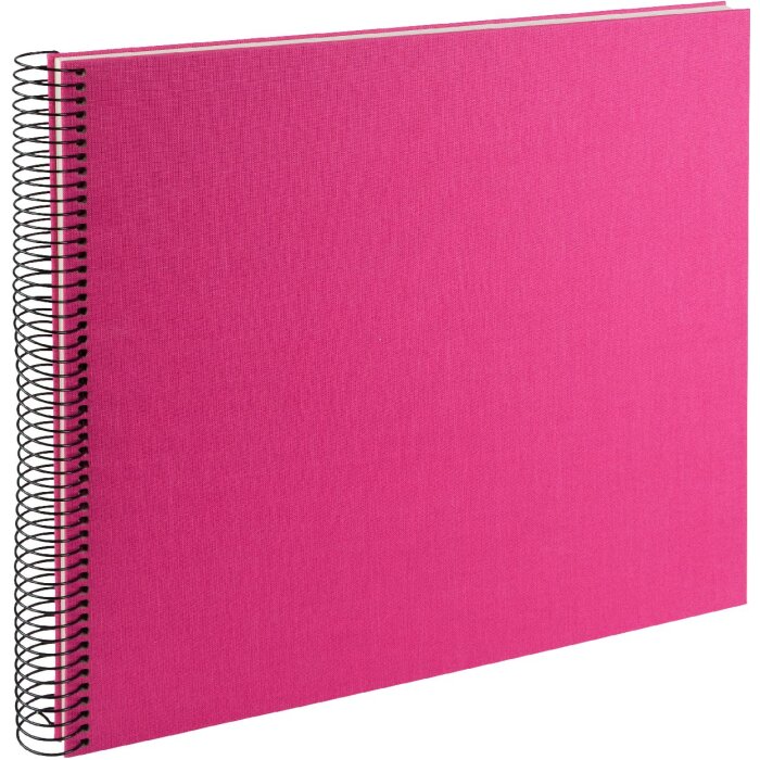 Album a spirale Goldbuch Bella Vista Electric Fuchsia 34x30 cm