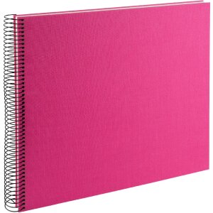 Album a spirale Goldbuch Bella Vista Electric Fuchsia 34x30 cm