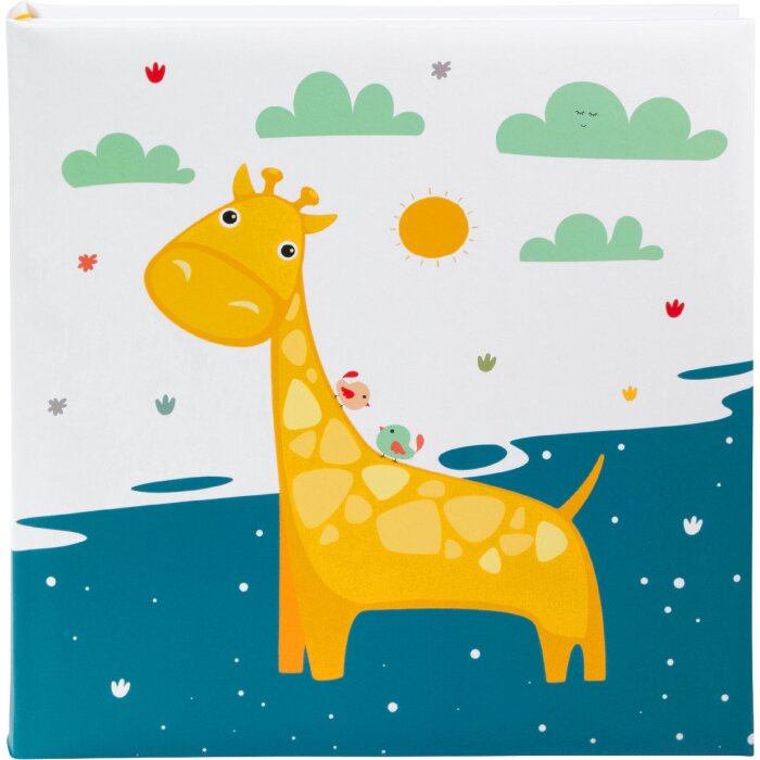 Album foto Goldbuch Sunny Giraffe 30x31 cm 60 pagine carta stampata artistica con pergamena