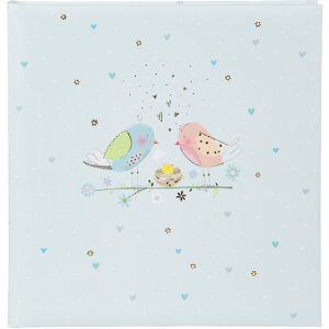 Album foto Goldbuch Loving Birds Boy 30x31 cm con stampaggio dorato e pagine in pergamo