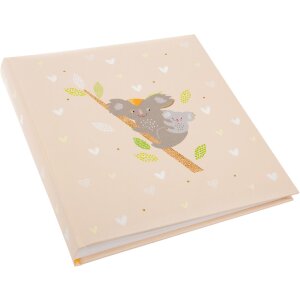 Album foto Goldbuch Koala 30x31 cm, 60 pagine, finitura oro, fogli in pergamena
