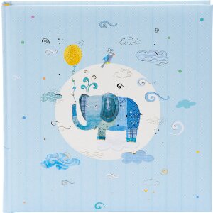 Album foto Goldbuch Blue Elephant 30x31 cm con stampa oro...
