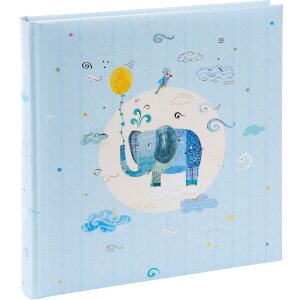 Album foto Goldbuch Blue Elephant 30x31 cm con stampa oro...