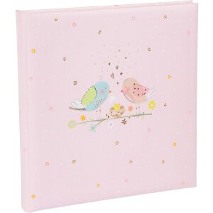 Album foto Goldbuch Loving Birds Girl 30x31 cm 60 pagine cartoncino fotografico rosa