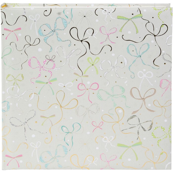 Album foto Goldbuch Ribboné taupe 30x31 cm 60 pagine cartoncino fotografico finitura oro