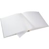 Album foto Goldbuch Ribboné taupe 30x31 cm 60 pagine cartoncino fotografico finitura oro