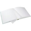 Album foto Goldbuch Ribboné mint 30x31 cm 60 pagine cartoncino fotografico con stampa dorata