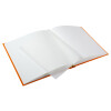 Album foto Goldbuch Bella Vista Sun Orange 30x31 cm in lino con protezione in pergamina