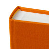 Album foto Goldbuch Bella Vista Sun Orange 30x31 cm in lino con protezione in pergamina