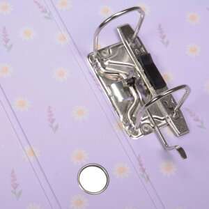 Archivio Goldbuch Wiesenglück 28x32 cm con stampa artistica e meccanismo a leva