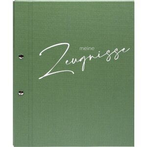 Mappa per attestati Goldbuch con design vivace salvia...