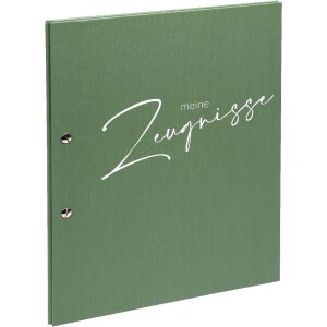 Mappa per attestati Goldbuch con design vivace salvia...