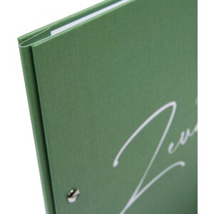 Mappa per attestati Goldbuch con design vivace salvia 24x31 cm