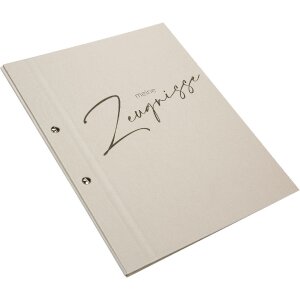 Mappe per attestati Goldbuch Schwungvoll crema 24x31 cm