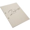 Mappe per attestati Goldbuch Schwungvoll crema 24x31 cm