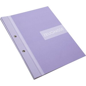 Mappa per certificati Goldbuch Zweiklang flieder 24x31 cm