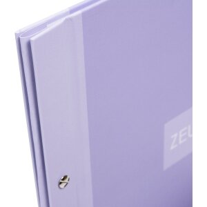 Mappa per certificati Goldbuch Zweiklang flieder 24x31 cm