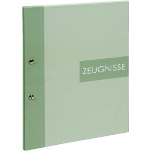 Mappa per certificati Goldbuch Zweiklang matcha 24x31 cm...