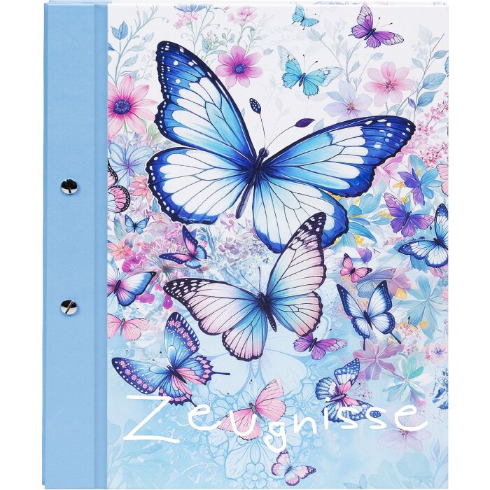 Mappa per attestati Goldbuch Giardino dei farfalle 24x31 cm