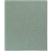 Blocco a anelli Goldbuch A4 Summertime verde sage 26x32 cm lino 4 anelli fermagli