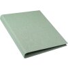 Blocco a anelli Goldbuch A4 Summertime verde sage 26x32 cm lino 4 anelli fermagli
