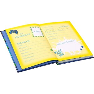 Libro amicizia Goldbuch Level Up! 15x21 cm DIN A5 88 pagine stampa artistica