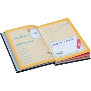 Libro amico Goldbuch Skateboards 15x21 cm DIN A5 con 88 pagine illustrate