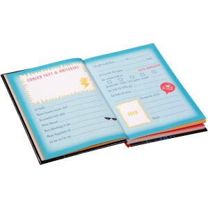 Libro amico Goldbuch Skateboards 15x21 cm DIN A5 con 88 pagine illustrate