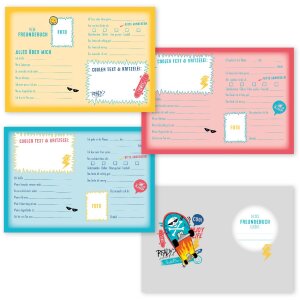 Libro amico Goldbuch Skateboards 15x21 cm DIN A5 con 88 pagine illustrate