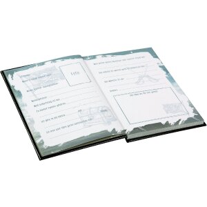 Libro degli amici Goldbuch Flaggschiff 15x21 cm, DIN A5, 88 pagine illustrate