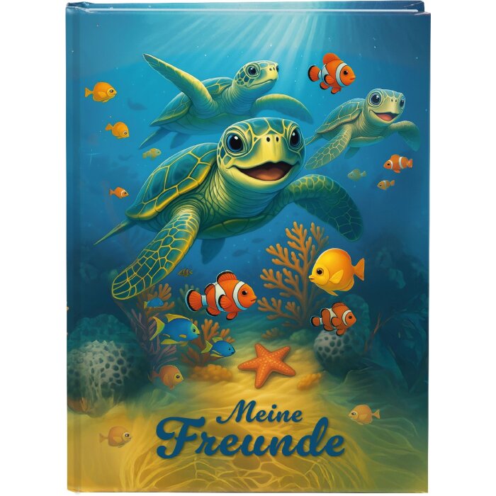 Goldbuch KiGa Freundebuch Meeresfreunde A5 15x21 cm