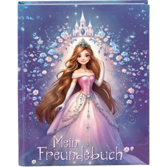 Libro degli amici Goldbuch Principe Splendore Stella 15x21 cm