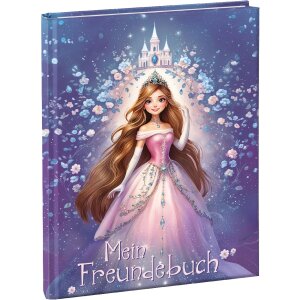 Libro degli amici Goldbuch Principe Splendore Stella 15x21 cm