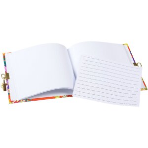 Diario Goldbuch Wild Life Giraffa 16,5 x 16,5 cm, 96 pagine, decorazione dorata