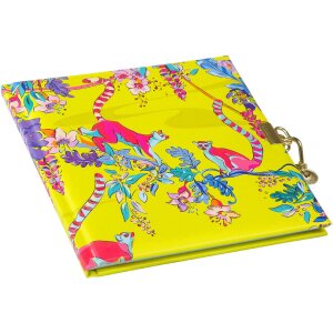 Taccuino Goldbuch Wild Life Lemuri 16,5 x 16,5 cm Oro o Argento