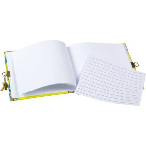 Taccuino Goldbuch Wild Life Lemuri 16,5 x 16,5 cm Oro o Argento