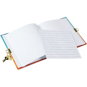 Taccuino Goldbuch Drachenfreund 16x16 cm, bianco, con chiusura