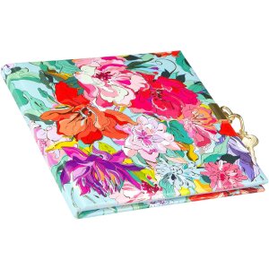 Diario Goldbuch Velvet Bloom 16x16 cm Oro o Argento