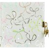 Taccuino Goldbuch Ribboné mint 16,5 x 16,5 cm con stampaggio dorato e chiusura in oro o argento