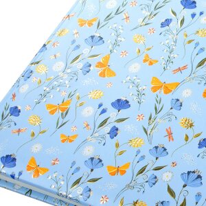 Diario Secret Garden Blue Goldbuch 16,5 x 16,5 cm, 96 pagine, marcatura dorata