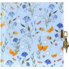 Diario Secret Garden Blue Goldbuch 16,5 x 16,5 cm, 96 pagine, marcatura dorata