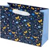 Tasca regalo Goldbuch Secret Garden notte blu 18x10 cm