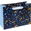 Tasca regalo Goldbuch Secret Garden notte blu 18x10 cm