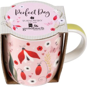Tazza in porcellana Goldbuch Secret Garden rosa, 46 684