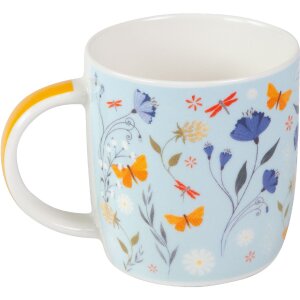 Tazza in porcellana Goldbuch Secret Garden Blue, colore: blu